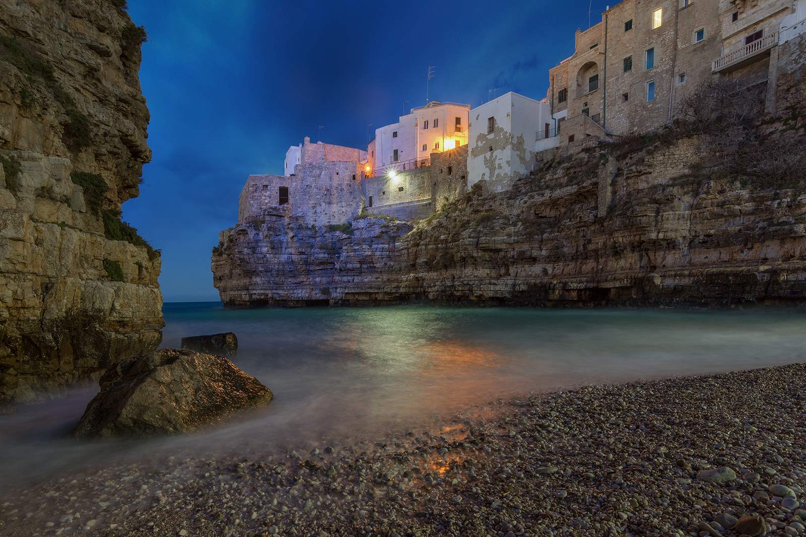 Lama Monachile a Polignano a Mare